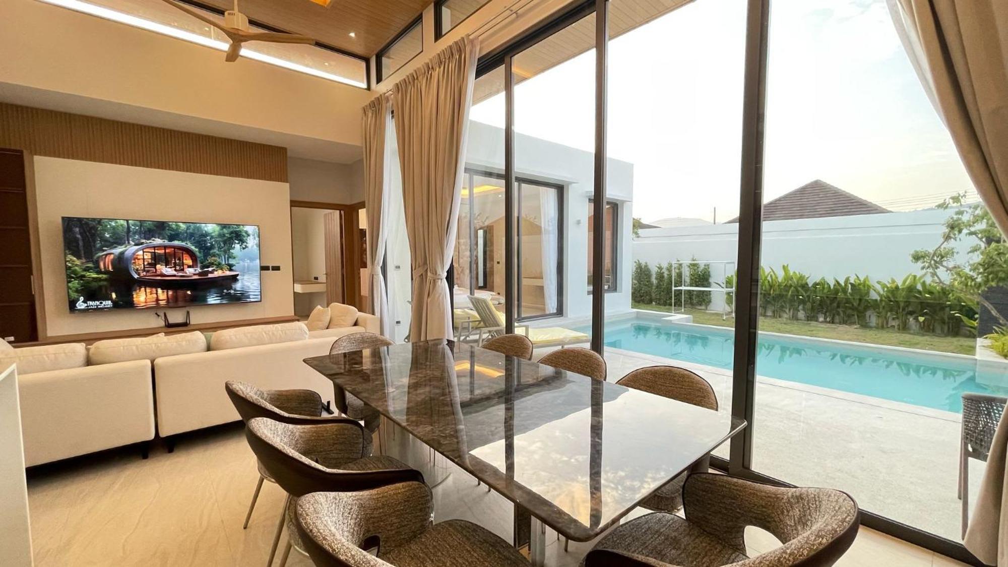 Villa Azura - Serene 4Br Escape With Private Pool And Concierge Чалонг Екстер'єр фото